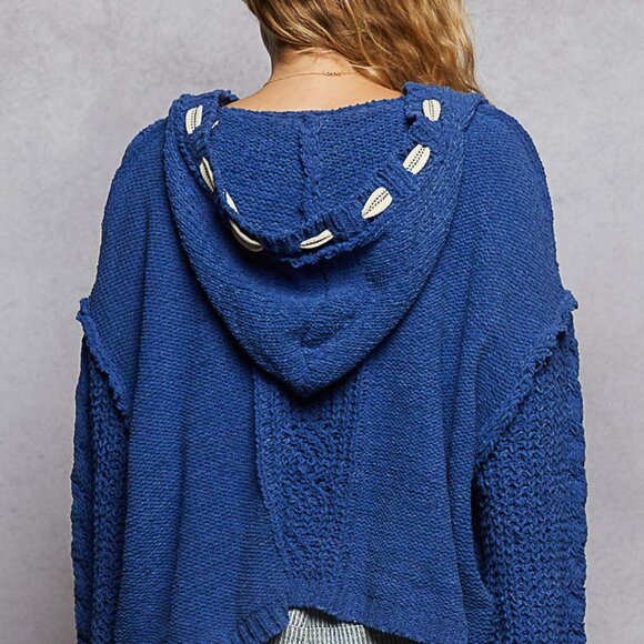 The Bertina Hoodie Chenille sweater by POL - Picture 3 of 4